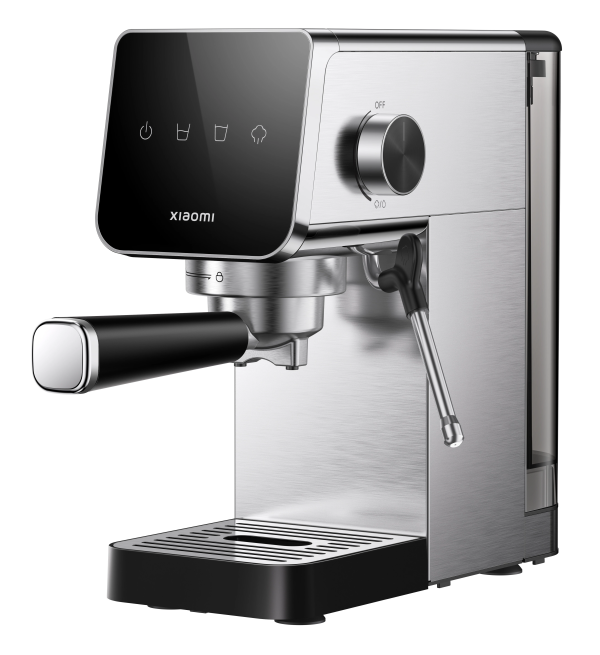 Купить Xiaomi Semi automatic Espresso Machine серебристый-02.png